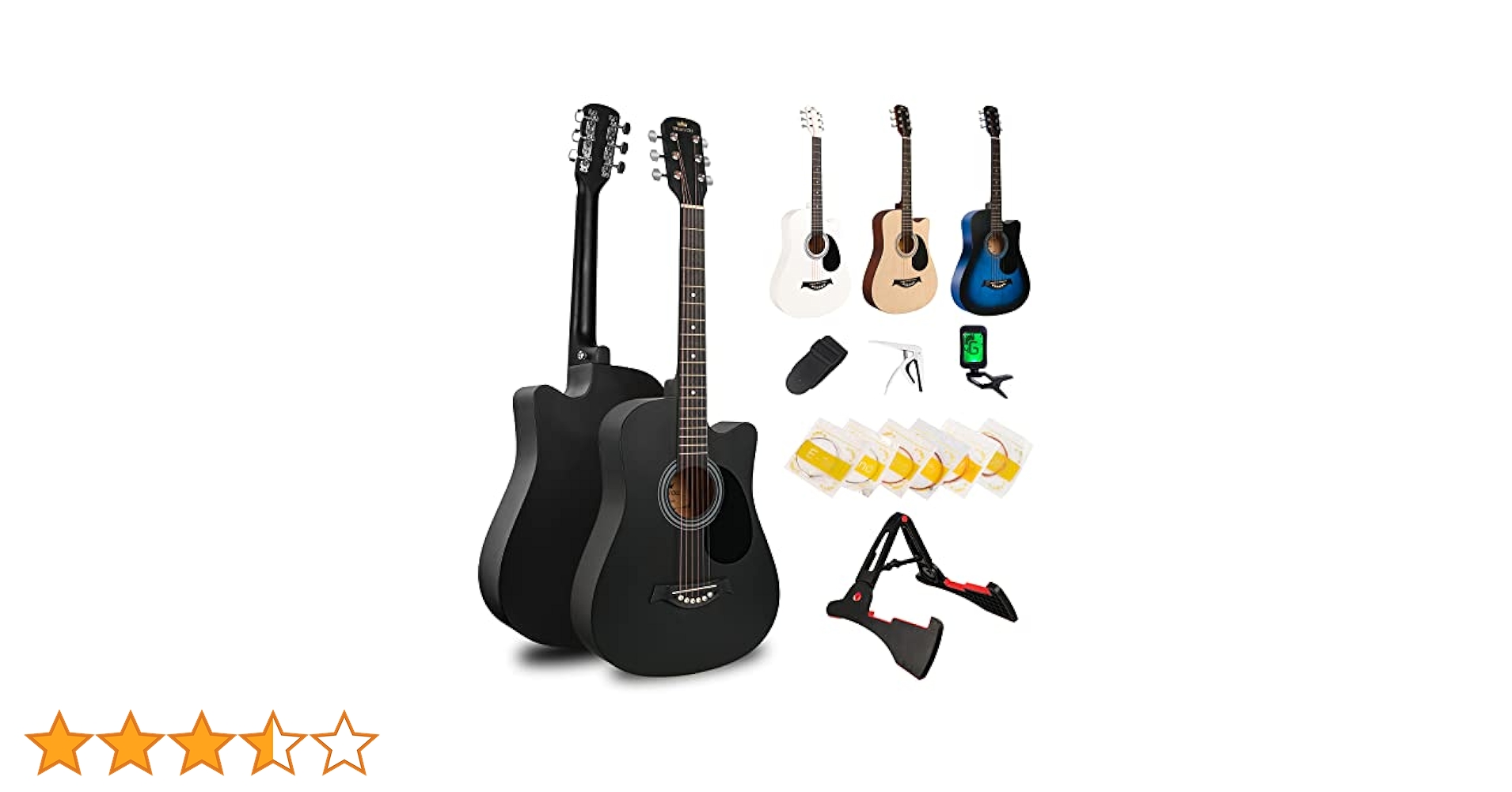 Amazon | BESYOU アコースティックギター 15点セット ギター38